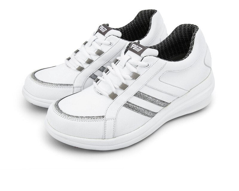 PGM Women&#39;s Golf Shoes High top Waterproof Breathable ladies inner heightened Women Sports Golf Course Non-slip Sneakers XZ147 - KiwisLove