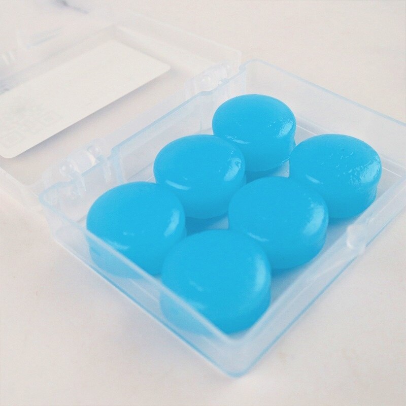 6Pcs Silicone Ear Plugs Sound Insulation Ear Protection Earplugs Anti-Noise Sleeping Plugs for Travel Rest Quiet Noise Reduction - KiwisLove