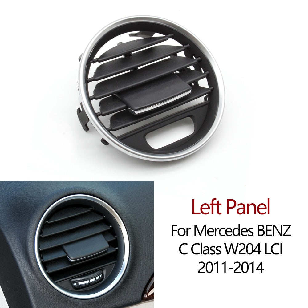 Car Left Right Air Conditioning Ac Vent Grille Panel Cover Replacement For Mercedes Benz C Class W204 LCI 2011-2014 - KiwisLove