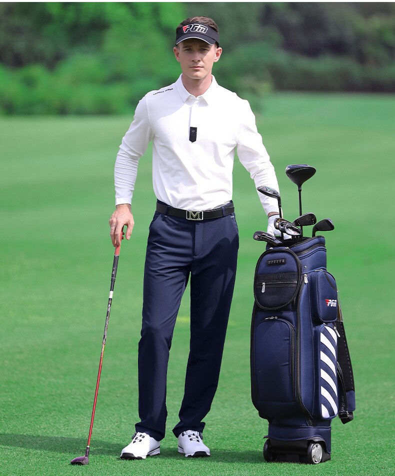 PGM Summer Men&#39;s Pants Golf Clothing Outdoor Sports Breathable Quick-drying Sunscreen Trousers Golf Wear KUZ097 - KiwisLove
