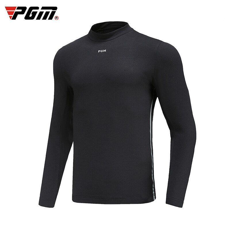 PGM Golf Shirts Men Slim Undershirt Autumn Winter Warm Long Sleeves Polo T-Shirt Sports Suit Gym Clothing Inner Outerwear YF372 - KiwisLove