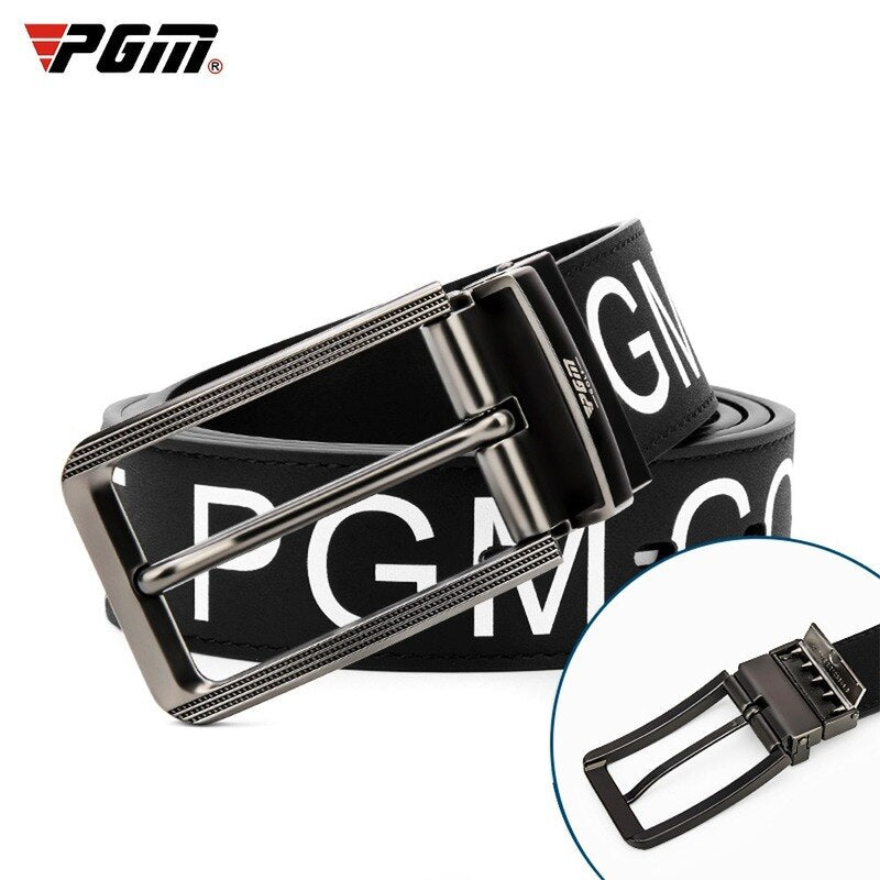 PGM men golf shorts Belt First layer cowhide pin buckle belt Double-sided use PD013 - KiwisLove