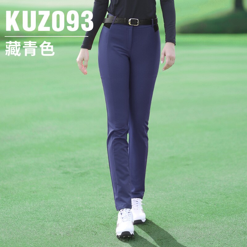 PGM Autumn Winter Ladies Golf Pants Women High Elasticity Sport Trousers Slim Fit Golf/Tennis Pants Warm Windproof Golf Clothing - KiwisLove