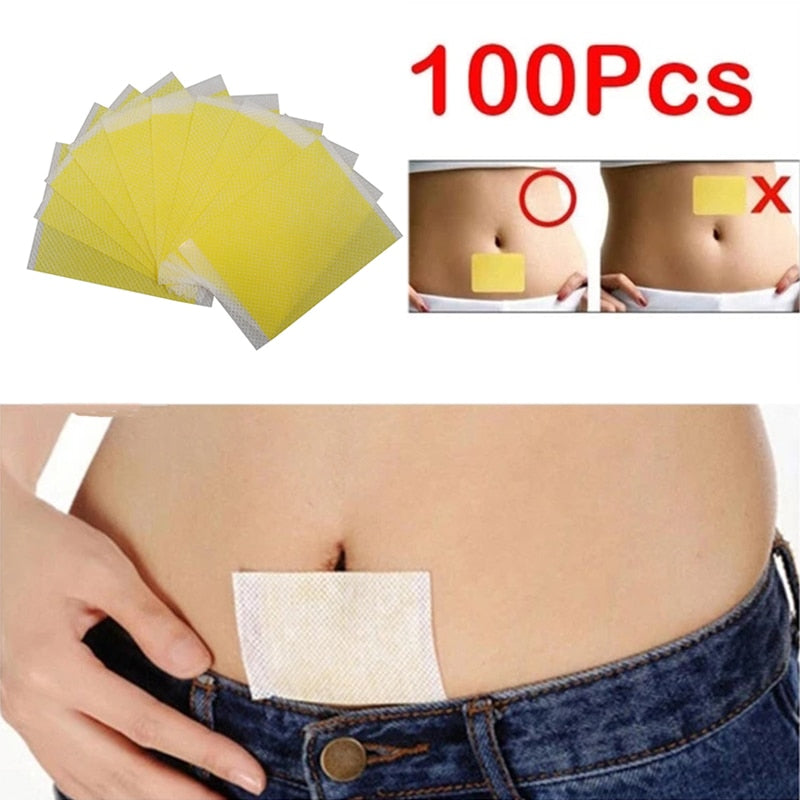 Slimming Stick 100 Pieces=10 Bags Slimming Navel Sticker Slim Patch Weight Loss Burning Fat Patch Emagrecedor Detox Adhesive - KiwisLove