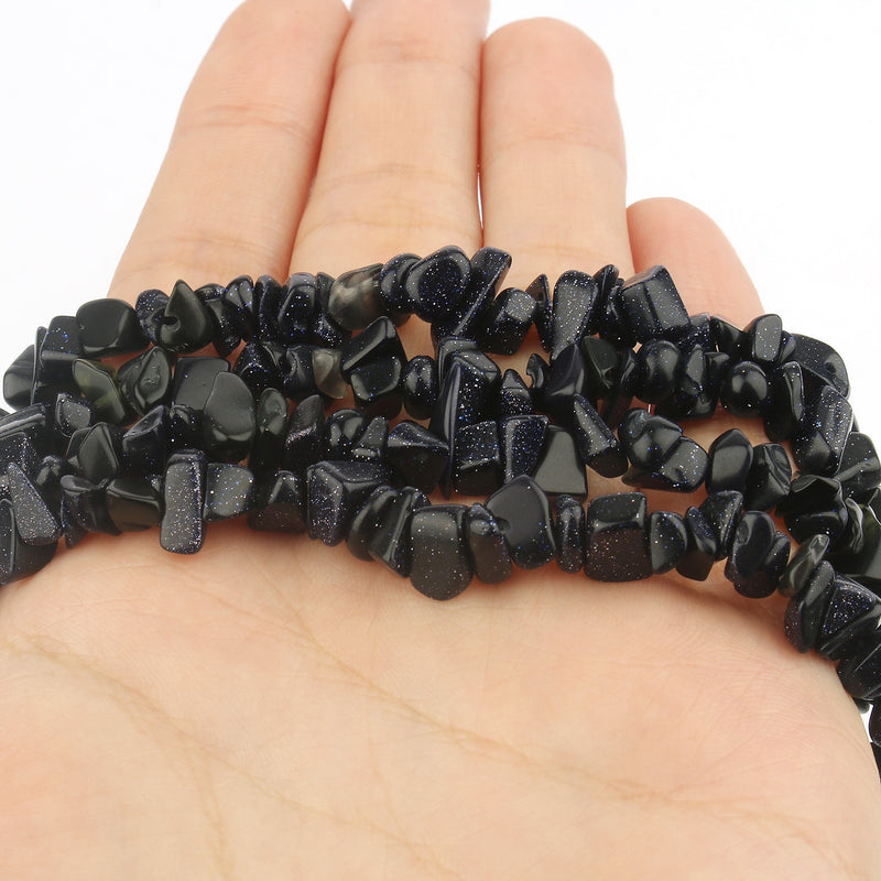 Natural Stone Irregular Freeform Chip Gravel Beads Turquolses Lapis Lazuli Agates Quartz Beads for Jewelry Making DIY Bracelet - KiwisLove