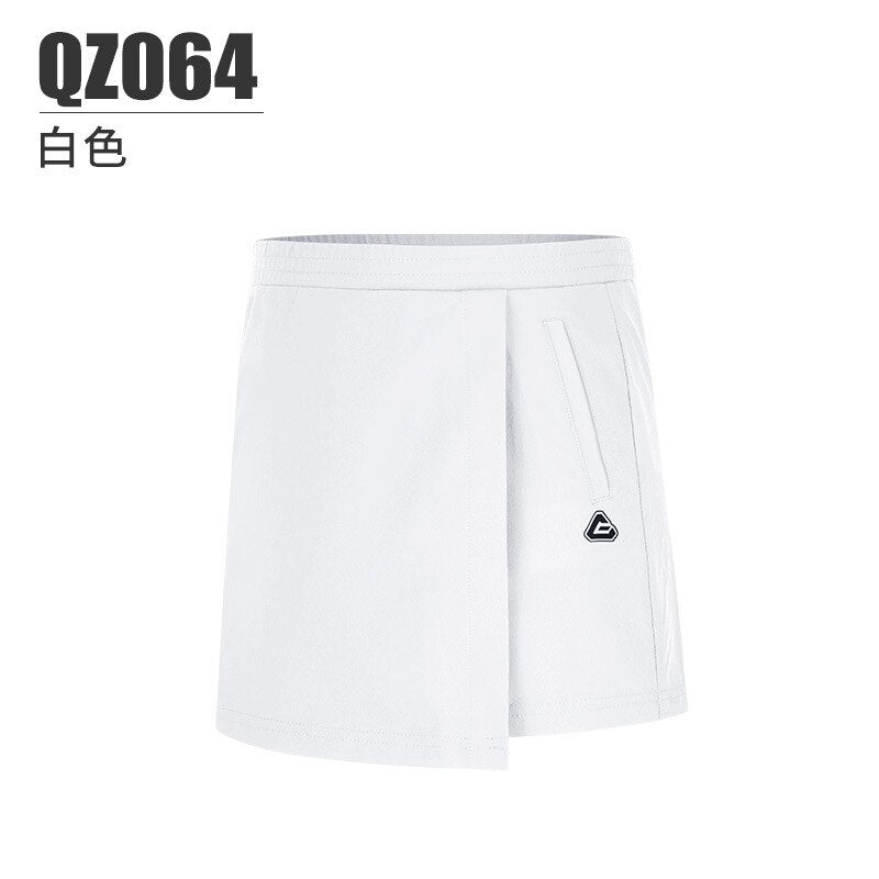 PGM Girls Short Skirt Summer Clothes Pantskirt Anti Emptied Golf Shorts Pleated Skirt Tennis Safety Wrinkle Skorts QZ064 - KiwisLove
