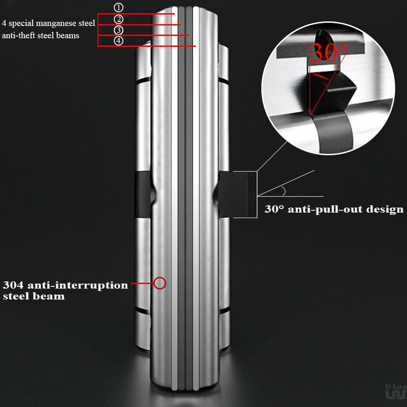 Customized lock cylinder management key and independent key, one key opens all locks, each lock has its own separate key - KiwisLove