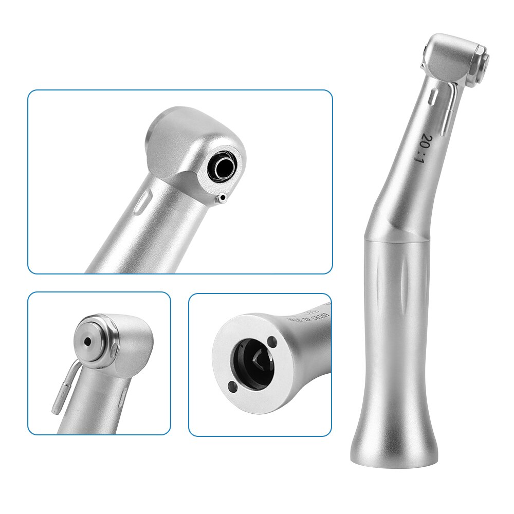 20:1 AZDENT Dental Implant Reduction Contra Angle Handpiece Button Type Chuck Extemal Irrigation System Max Torque 55Ncm - KiwisLove