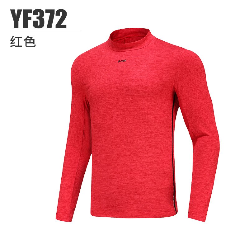 PGM Golf Shirts Men Slim Undershirt Autumn Winter Warm Long Sleeves Polo T-Shirt Sports Suit Gym Clothing Inner Outerwear YF372 - KiwisLove