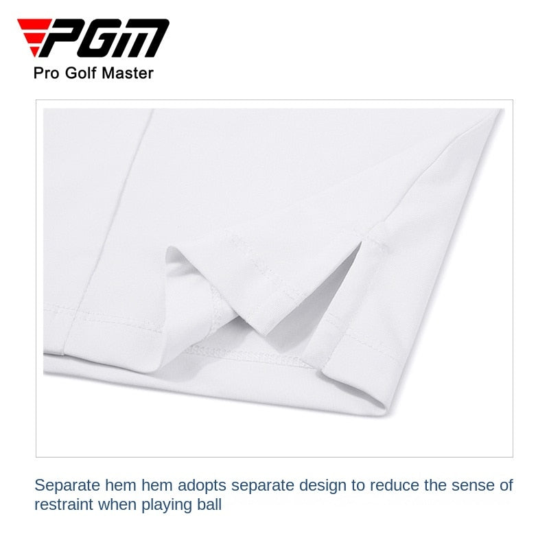 PGM Summer Men&#39;s Golf Shirts Quick-Dry Breathable Short Sleeve Tops Outdoor Sports Sweat Absorbent Golf Wear Casual M-XXL YF460 - KiwisLove