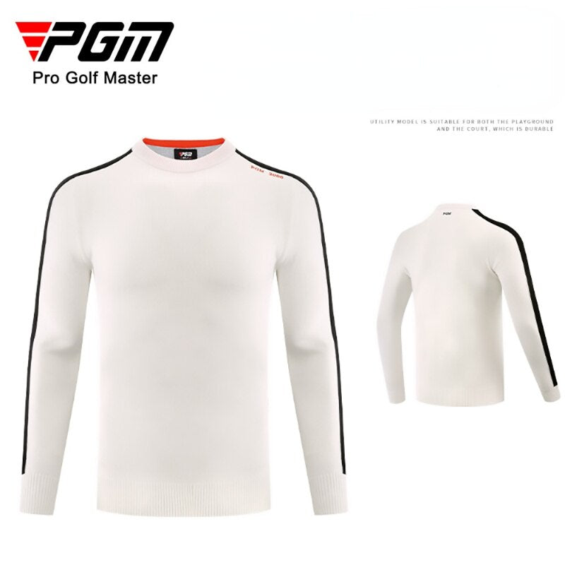 PGM Autumn Winter Golf Sweaters Men Long Sleeve Golf Pullovers Outdoor Leisure Sports Sweater Patchwork Shirt M-XXL YF428 - KiwisLove