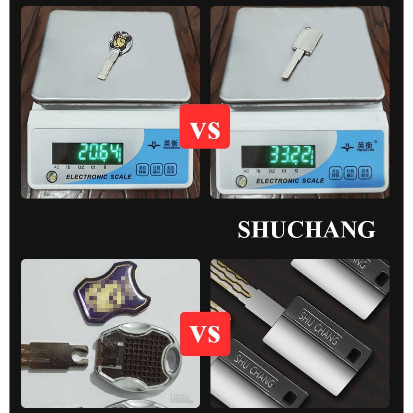 Common standard lock cylinders, cylinder locks for entry doors,  key locks.outdoor door locks,Cylinder door lock  8 alloy keys - KiwisLove