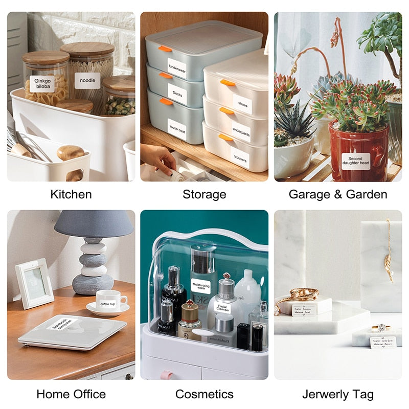 NiiMbot B21 Barcode Label Maker Wireless Thermal Printer for Home Office Commercial Pocket Mini Bluetooth Printer - KiwisLove