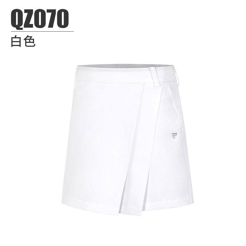 PGM Golf Skirt Girl Badminton Table Tennis Short Skirts High Waist Pleated Sport Wear Short Skirt Golf Clothing QZ070 - KiwisLove
