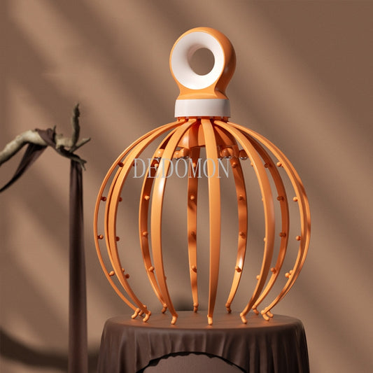 18/12 Claws Head Scalp Relaxation Massage Pain Relief Body Massager Stress Release Relaxing Octopus Claw Massager Device Unisex - KiwisLove