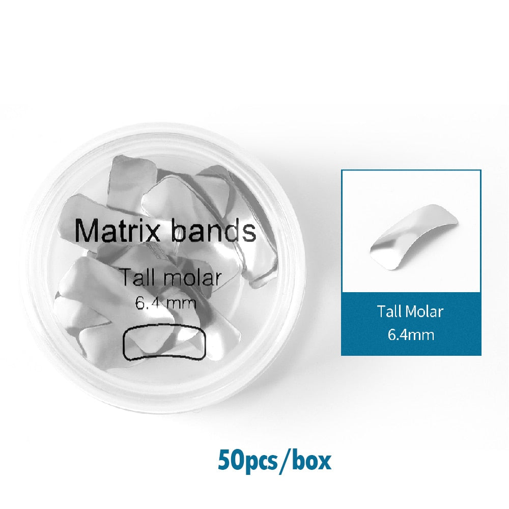 AZDENT Dental Sectional Matrix Contoured System Metal Dentistry Resin Clamping Seperating Ring Autoclavable - KiwisLove