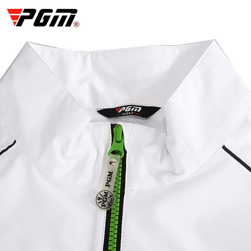 PGM Golf Men Jacket Long Sleeve Stand-up Collar Windbreaker Warmth Windproof and Rainproof Golf Clothes YF386 - KiwisLove