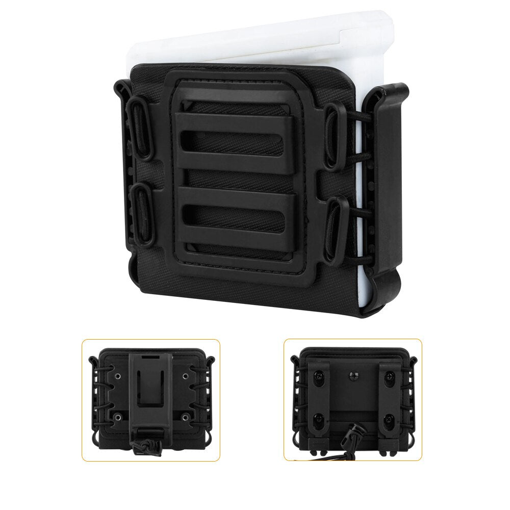 ASW338 L96A1 M82A1 Molle Magazine Pouch Rifle Magazine Holders Case Tactical Millitary Molle Belt Clip Airsoft Shell Mag Set - KiwisLove