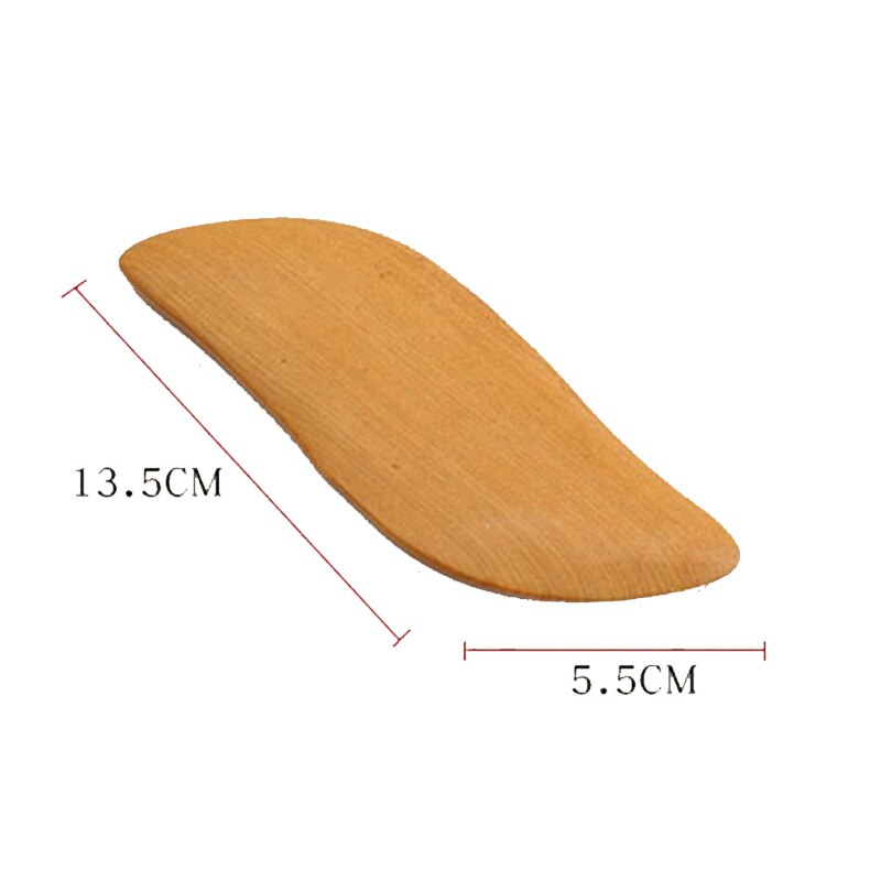 Massage Wooden Roller Gua Sha Wood Board Guasha Plate Massager Scrapers Tools For Face Eyes Neck Back Body - KiwisLove