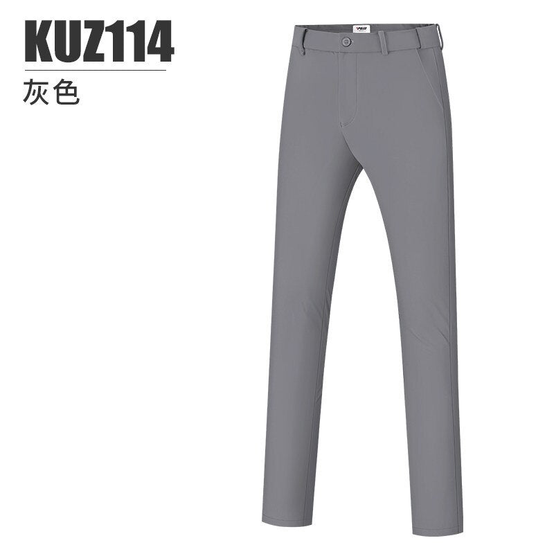 PGM Men Golf Pants Men&#39;s Autumn And Winter Sports Pants Waterproof High Elastic Trouser Golf Wear Men Clothing XXS-XXXL KUZ114 - KiwisLove