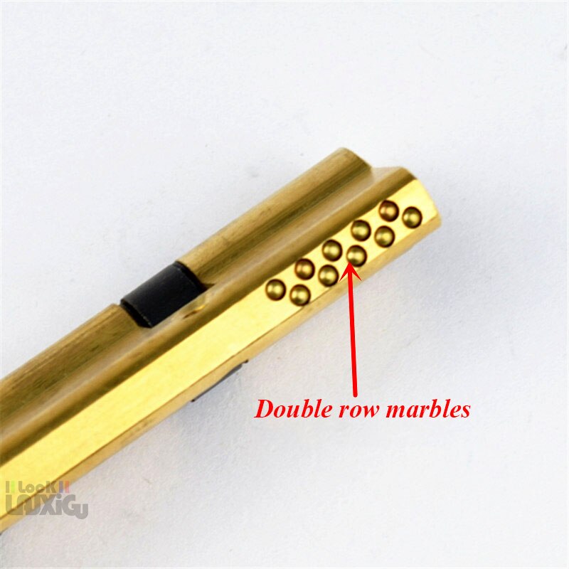 Anti-theft door cylinder lock 105 110 115 120 125 130 135 140MM double wheel fork lock cylinder double spring AB door cylinder - KiwisLove