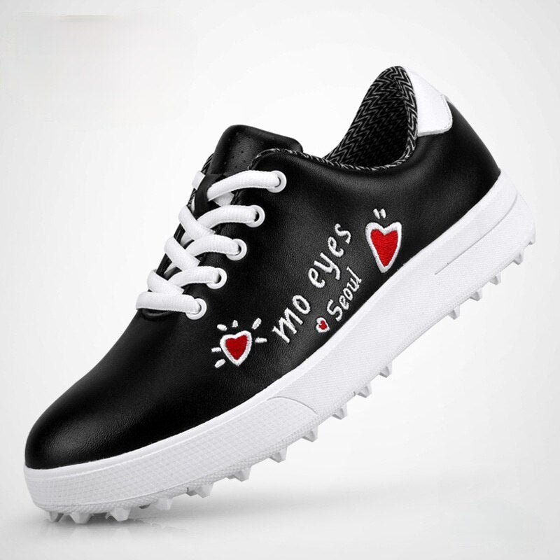 PGM kids sneakers Waterproof Golf Shoes Girls Light Weight Soft and Breathable Universal Outdoor Camping Sports Shoes XZ121 - KiwisLove