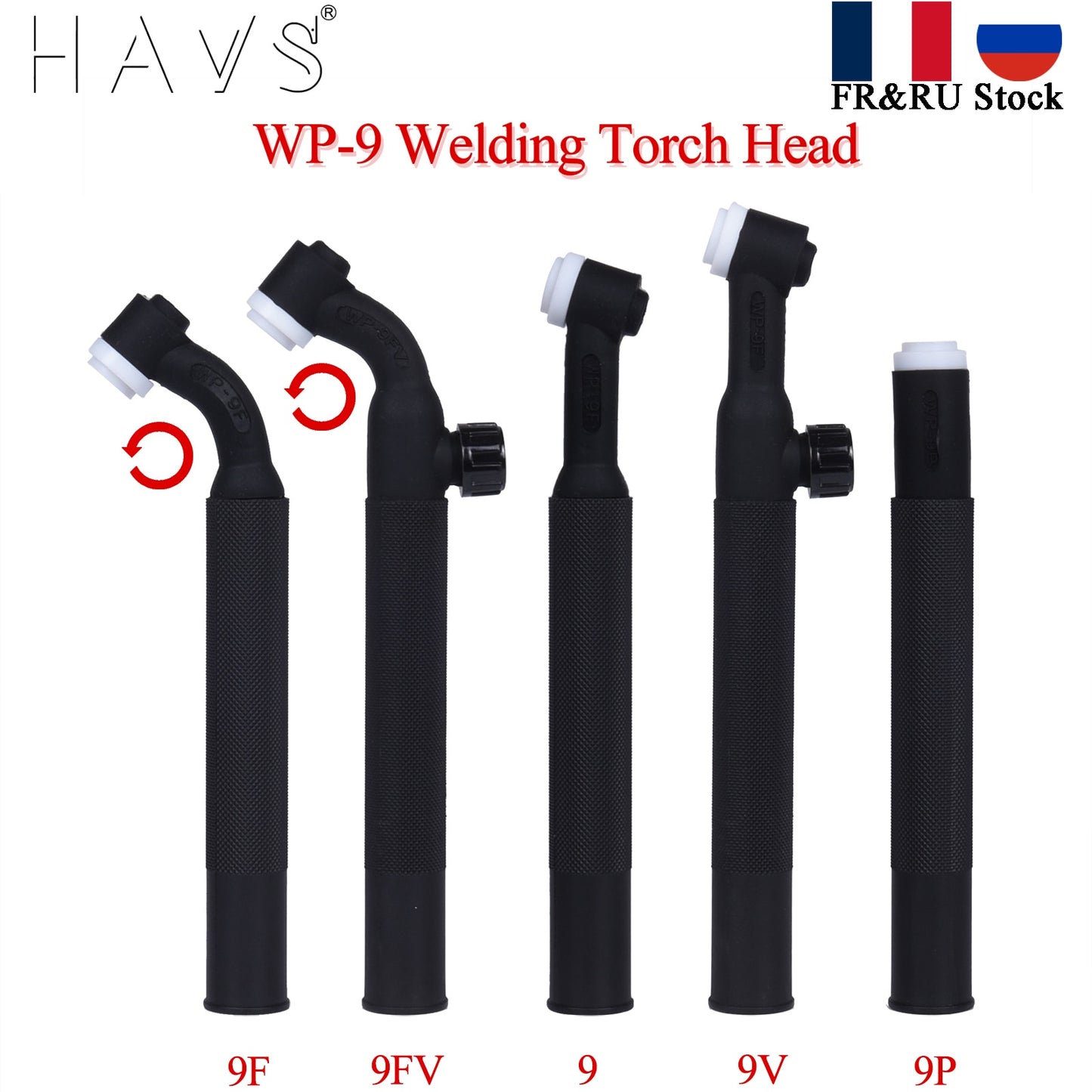 WP9 WP9F 9F 9V 9FV SR9 SR9F SR9V SR9FV SR9P TIG Torch Body Air Cooled Head Rotatable 125 AMP - KiwisLove