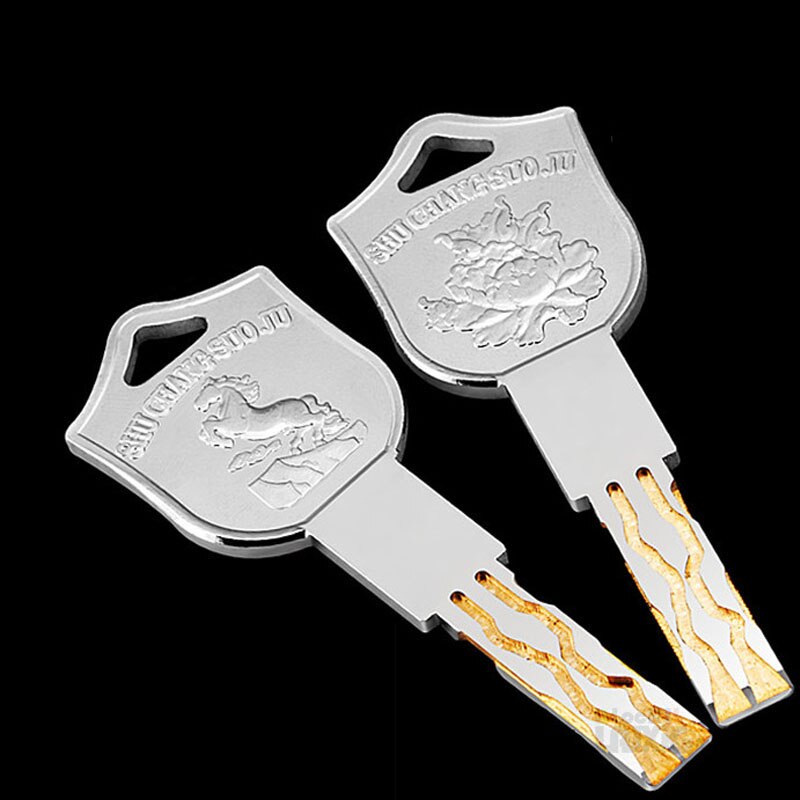 Common  11 teeth Super C level lock  Security Copper Lock Cylinder Interior Bedroom Living  Brass Locking Security Door lock - KiwisLove