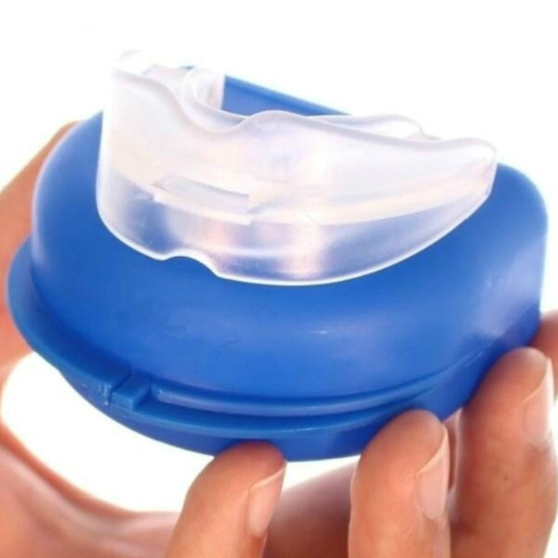 Silicone Stop Snoring Anti Snore Mouthpiece Apnea Guard Bruxism Tray Sleeping Aid Mouthguard Health Sleeping Health Care Tool - KiwisLove