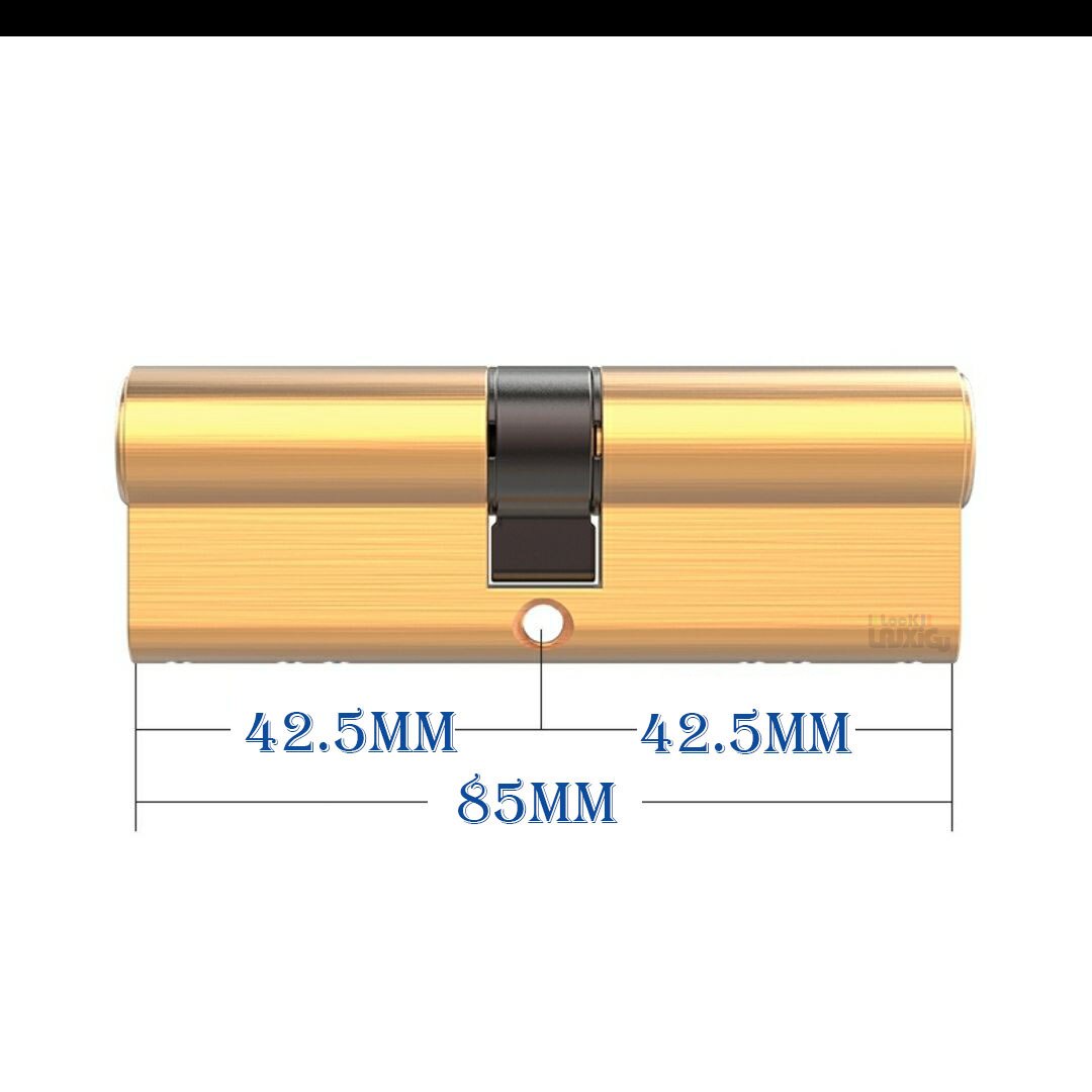 Common lock cylinders Cylinder lock for entrance door Outdoor door lock Cylinder door lock 7 colorful keys Key lock - KiwisLove