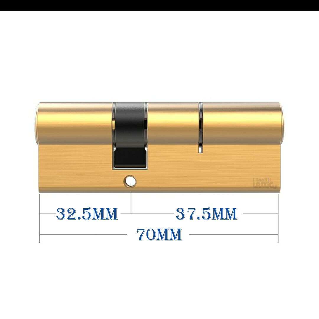 Common lock cylinders Cylinder lock for entrance door Outdoor door lock Cylinder door lock 7 colorful keys Key lock - KiwisLove