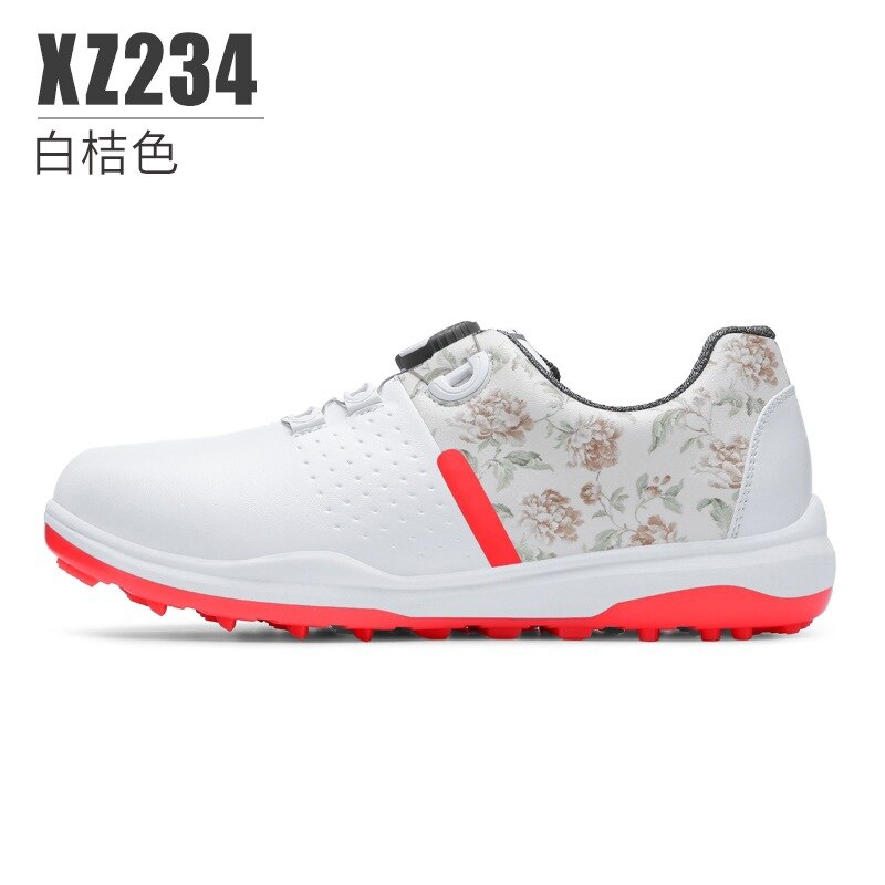 PGM Women Golf Shoes Waterproof Anti-skid Women&#39;s Light Weight Soft Breathable Sneakers Ladies Knob Strap Sports Shoes XZ234 - KiwisLove