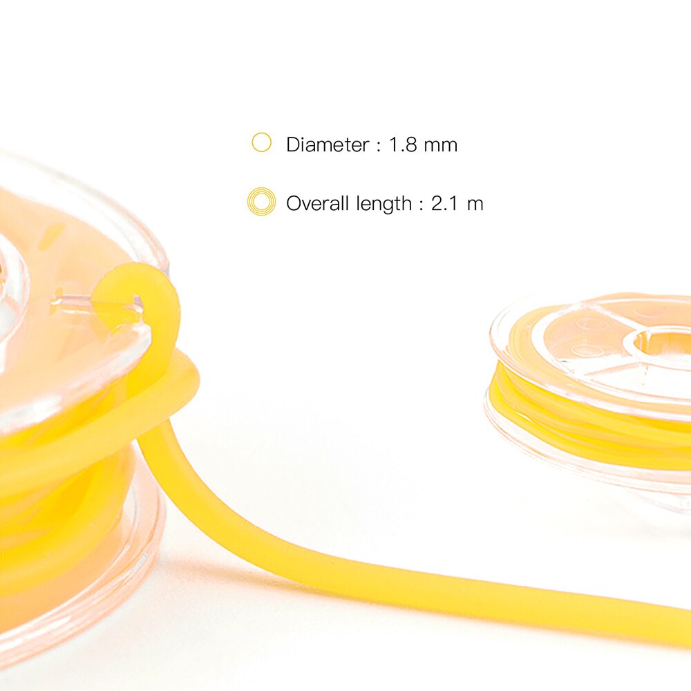 2.1m/Dia 1.8mm Dental Rubber Dam Stabilizing Cord Medium Wedges Clamps Sheets Elastic - KiwisLove