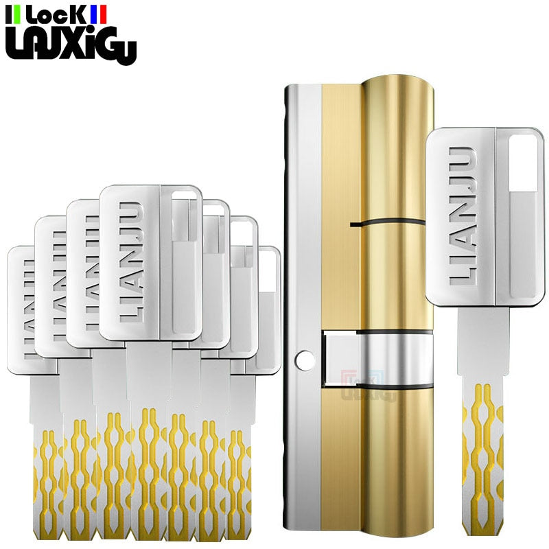 European standard lock cylinders Outdoor door locks,cylinder locks for entry doors, Cylinder door lock cylinder 8 keys lock core - KiwisLove