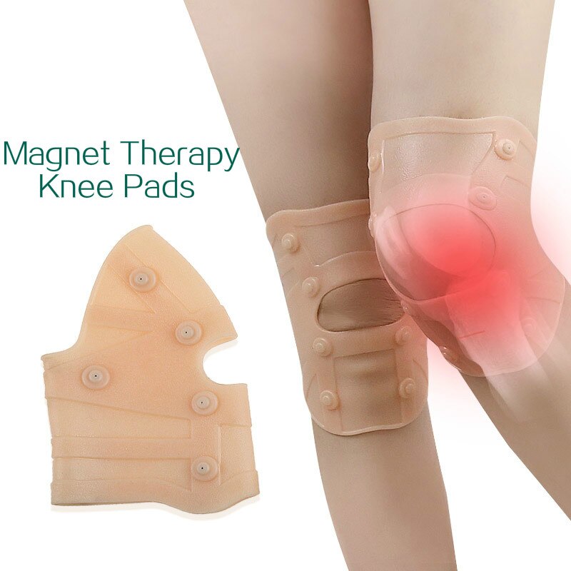 Magnetic Therapy Knee Pad Support Anti Arthritis Rheumatoid Pain Relief Compression Knee Patella Massage Sleeves Brace Protector - KiwisLove
