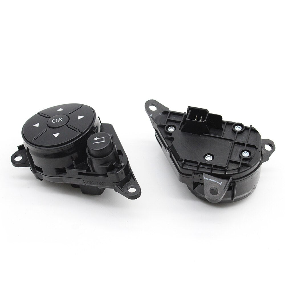 Car Steering Wheel Switch Control Button Trim Cover For Mercedes Benz C GLK E Class W204 X204 W212 W207 - KiwisLove