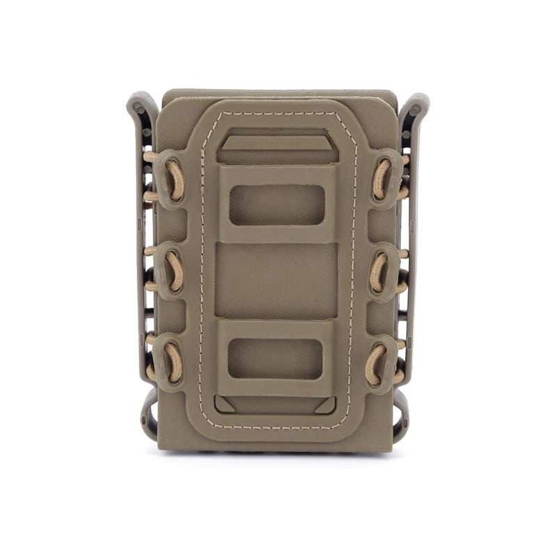 Hunting 5.56 Magazine Pouch Tactical Molle Ar15 M4 9mm Quick Release Fast Magazine Bag Holster Case Box Hunting Gear - KiwisLove