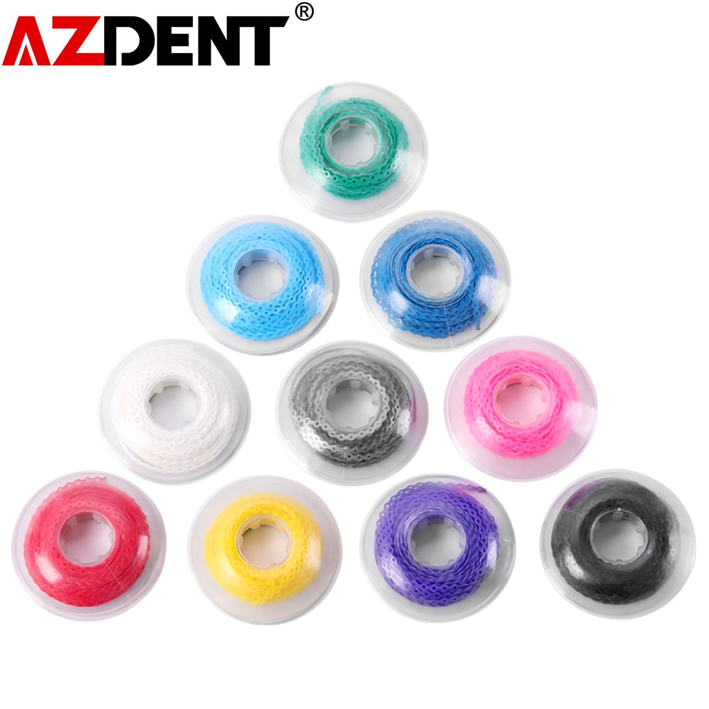 10Pcs/Pack Dental Orthodontic Power Chain Rubber Band - KiwisLove