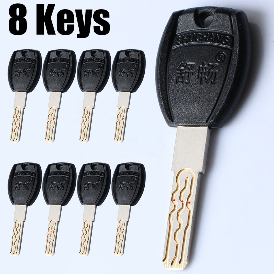 Super C grade, anti-theft copper lock cylinder,Universal,Anti-Pry Lock Anti-technology cracking,Security door Cylinder door - KiwisLove