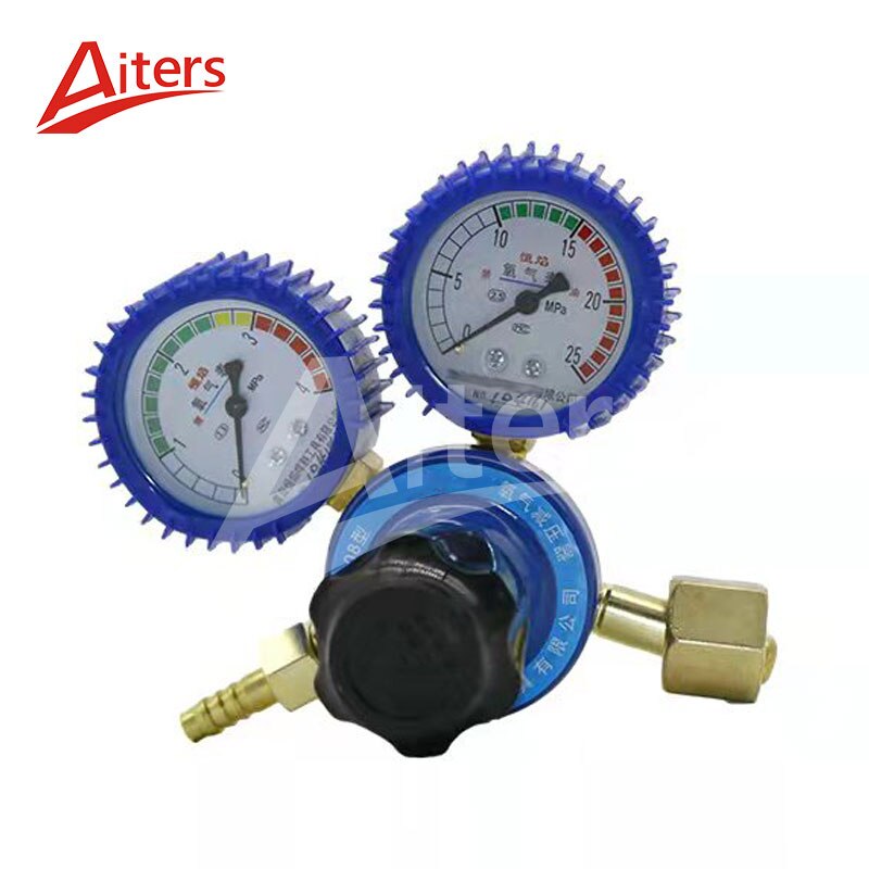 O2 oxygen pressure regulator with gauge for welding parts M16x1.5 Threaded interface Welding accessories - KiwisLove