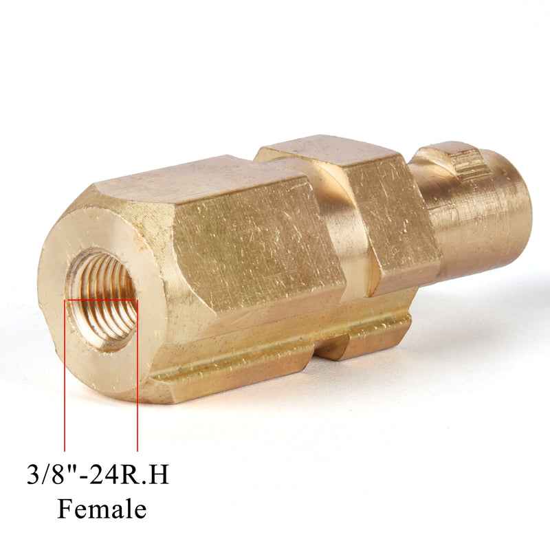 Dinse 35-70 TIG torch plug with argon fitting Fit WP9 &amp; WP17 series LDT-917F - KiwisLove