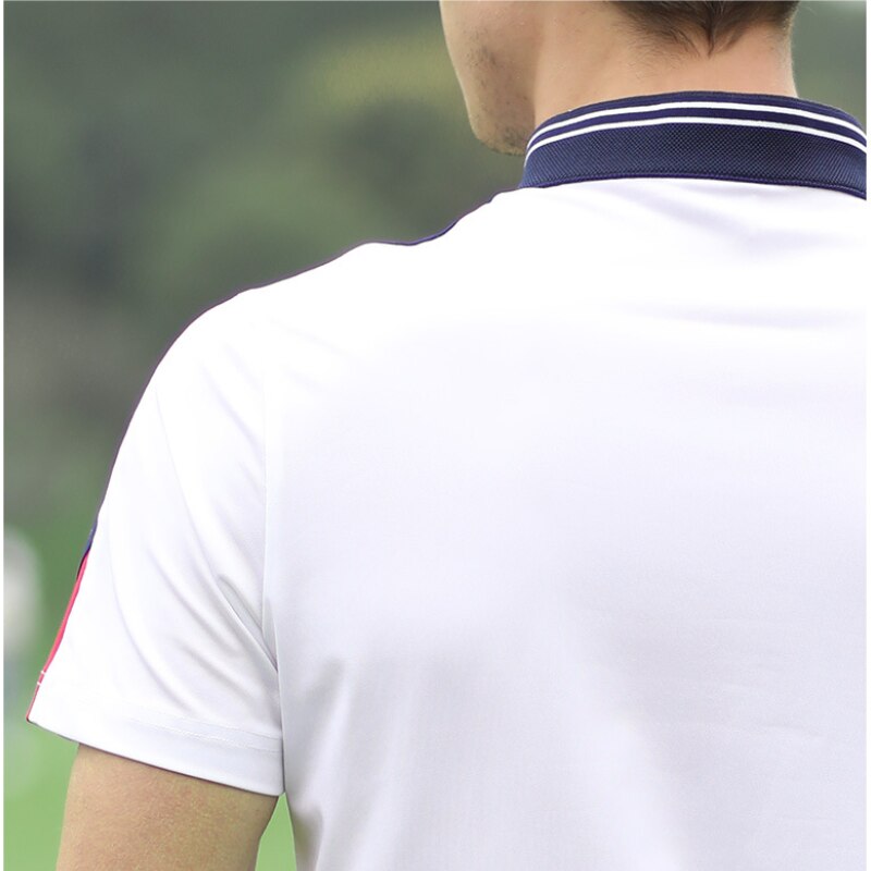 PGM Men&#39;s Short Sleeve Golf T-Shirt Summer Striped Print Sport Tshirt Polo Shirt Quick Drying Golf Clothing Sportswear YF223 - KiwisLove