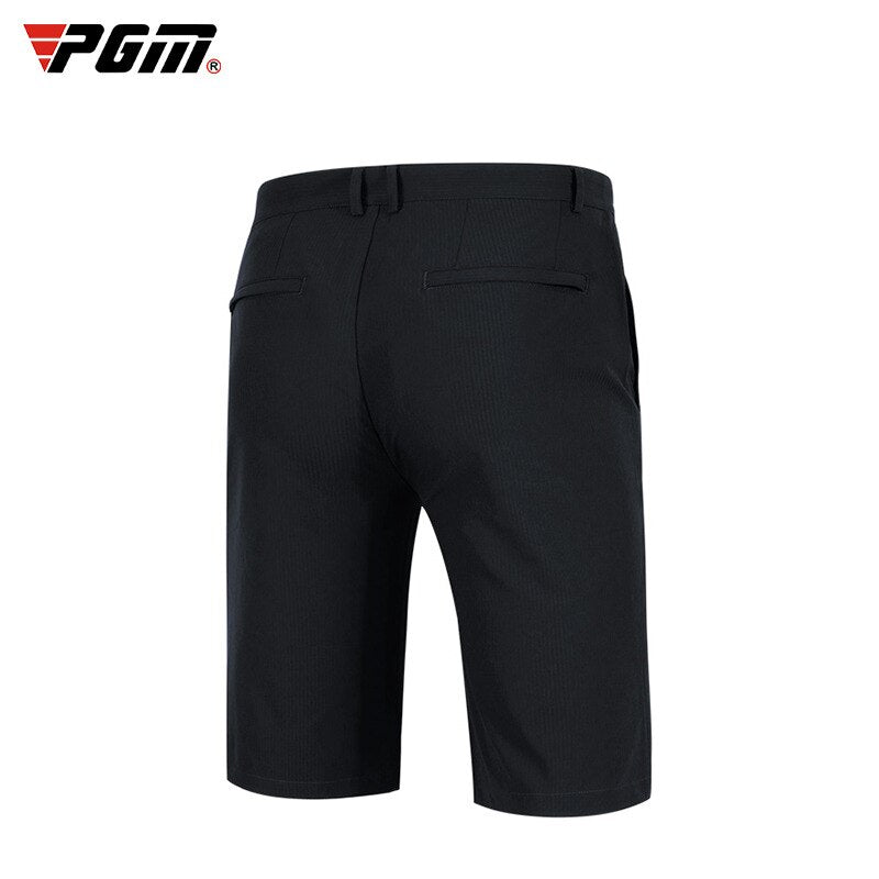 PGM Men Solid Black Golf Shorts Summer High Stretch Breathable Fabric Pants  Sports Wear Casual Clothing Suit Clothes KUZ077 - KiwisLove