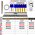 Management key and independent key lock core customization one key opens all locks Door lock Cylinder door Door cylinder lock - KiwisLove