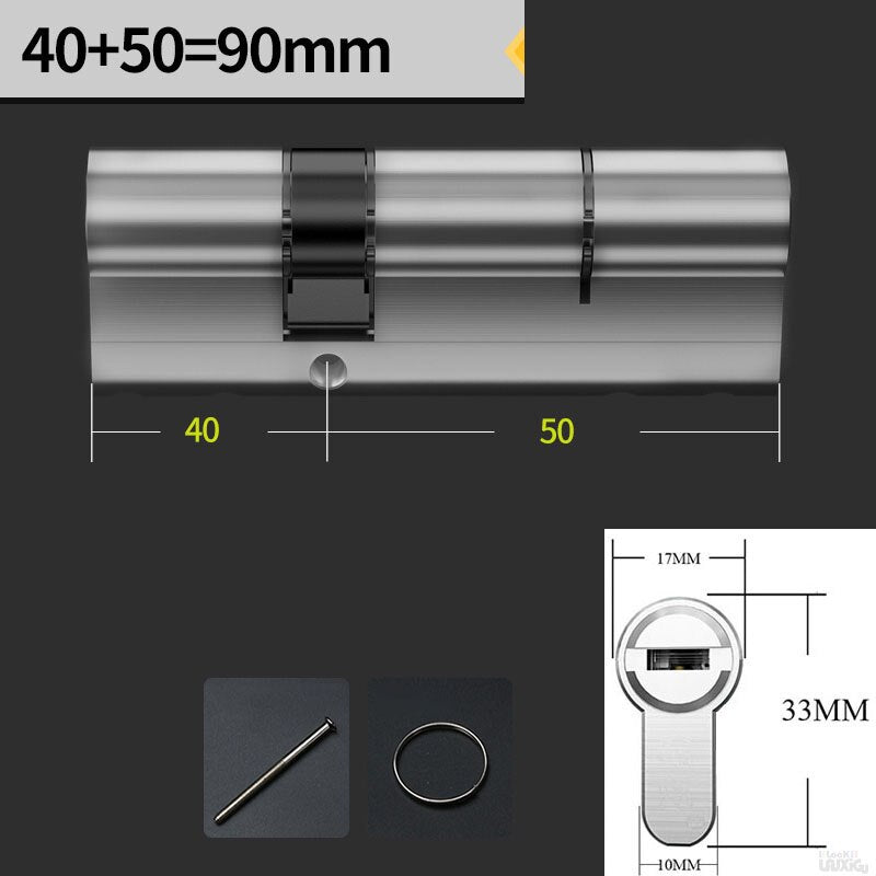 Common standard lock cylinders, cylinder locks for entry doors,  key locks.outdoor door locks,Cylinder door lock  8 alloy keys - KiwisLove