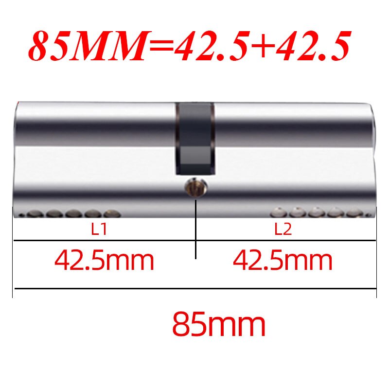 European standard cylinder lock cylinder door lock anti-theft door lock entry door cylinder lock outdoor door lock key lock - KiwisLove