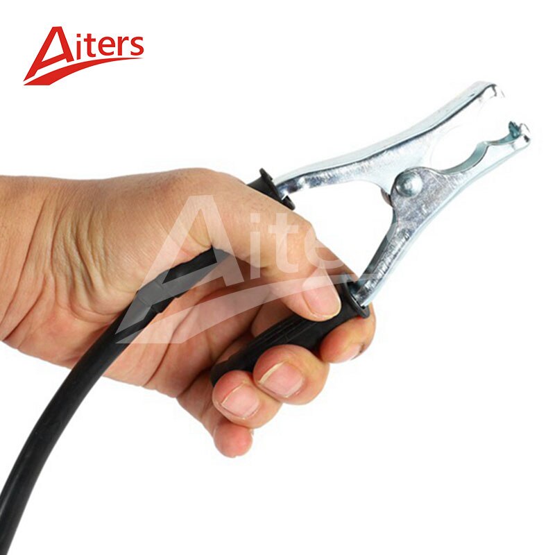 200A 1.5M Groud Welding Earth Clamp Clip Set for MIG TIG Machine Cable DKJ10-25 Plug Welding Pliers - KiwisLove