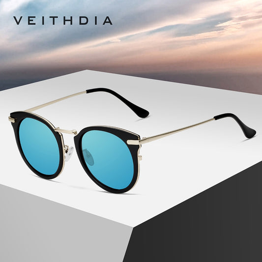 VEITHDIA Women's Sunglasses Fashion Outdoor Polarized UV400 Lens Vintage Luxury Ladies Brand Designer Eyewear For Female V3064 - KiwisLove