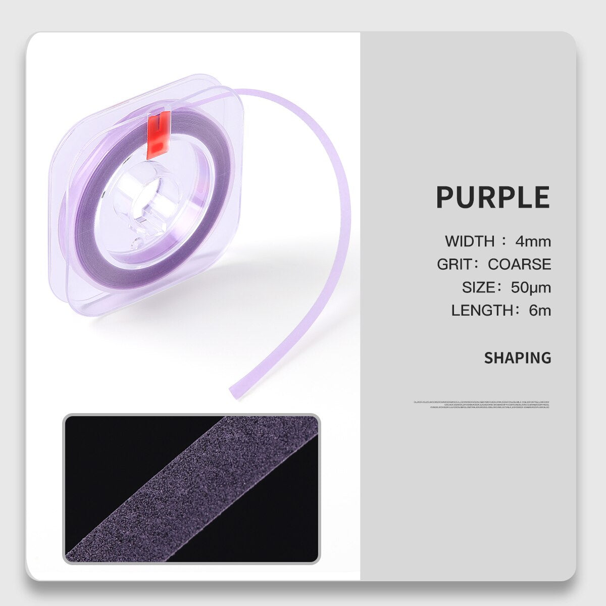 Dental Polishing Strip Roll 4mm Resin Tooth Grinding Sanding  Length-6m  Width-4mm 50μm 30μm20μm - KiwisLove