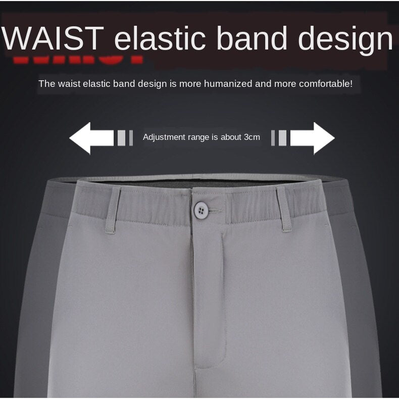 PGM Men&#39;s Golf Pants Summer Pants Ultra-Stretch Outdoor Sports Pants Waist Elastic Band Comfortable Gold Wear Apparel Clothing - KiwisLove